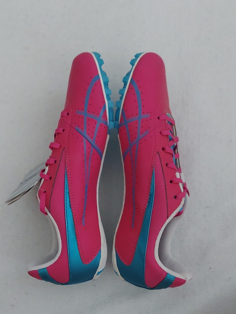 ASICS Hot Pink and Teal Hyper-Rocketgirl SP4 Track & Field Running Shoe NWT - Picture 8 of 10